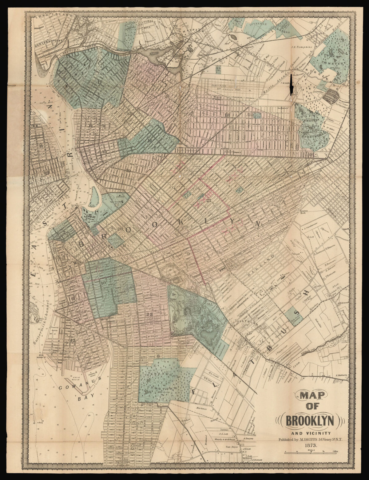 Brooklyn as the third largest city in the United States