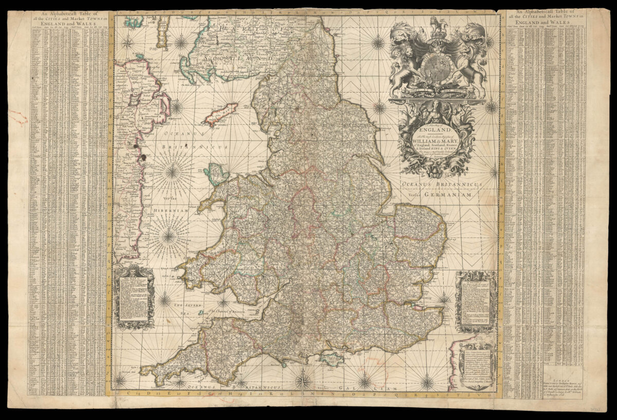 An early economic map of England