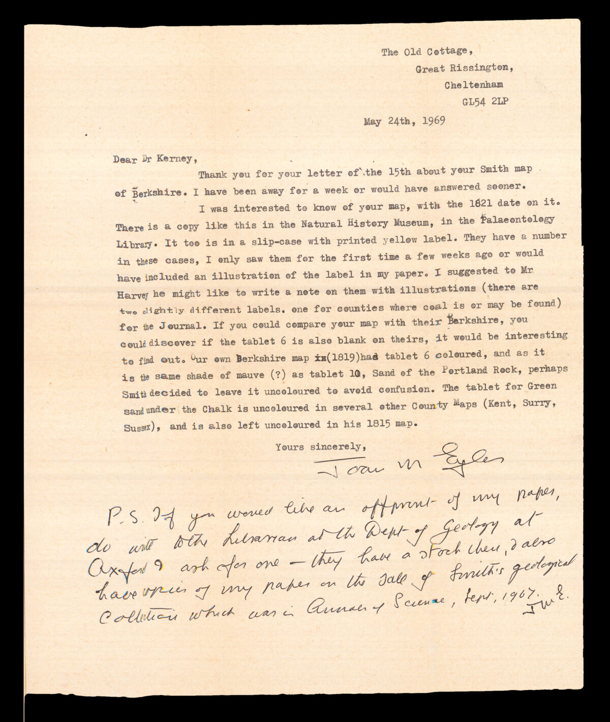 Smith's rare geological survey of Berkshire - Image 2
