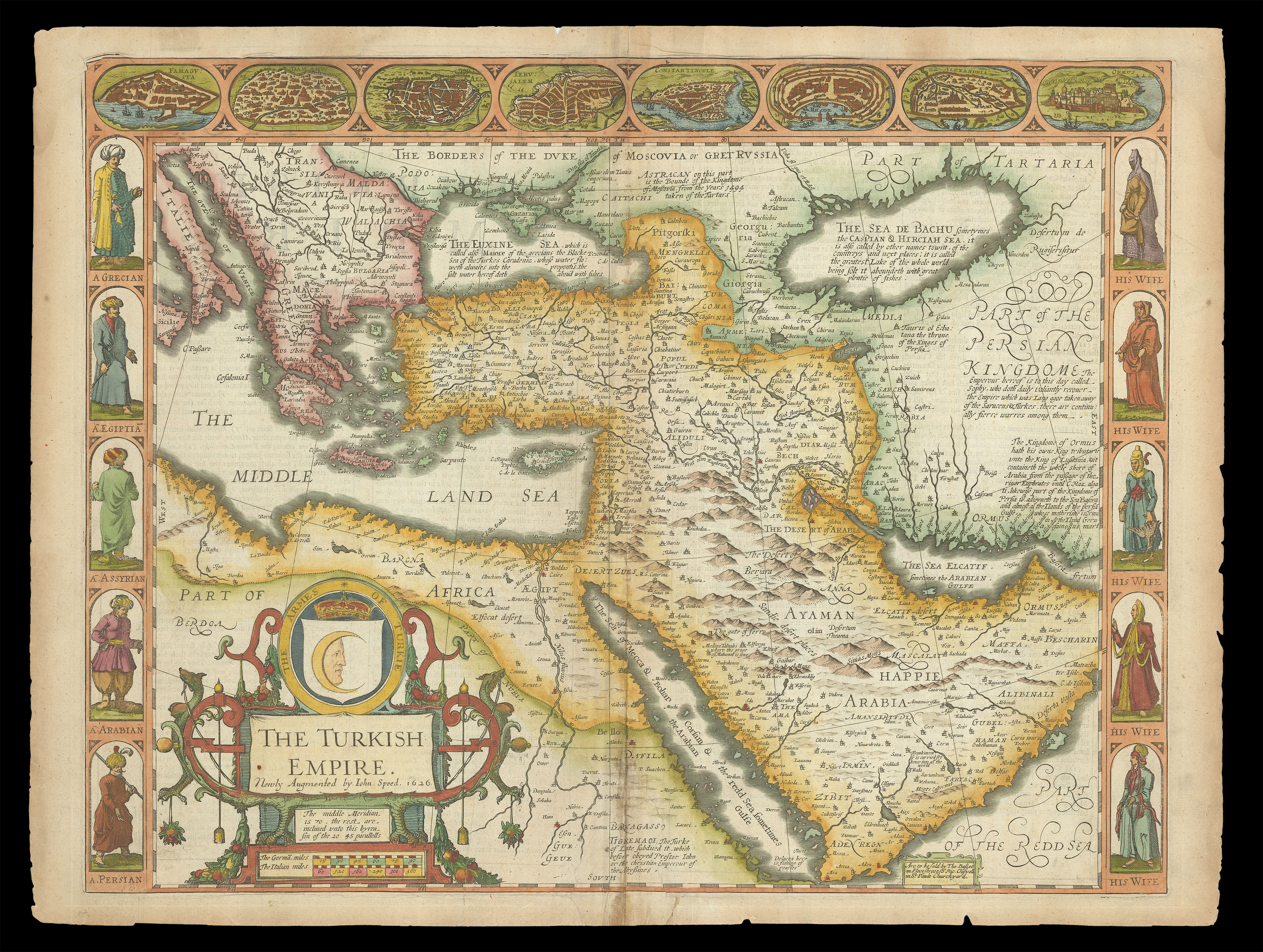 Speed's map of the Ottoman Empire
