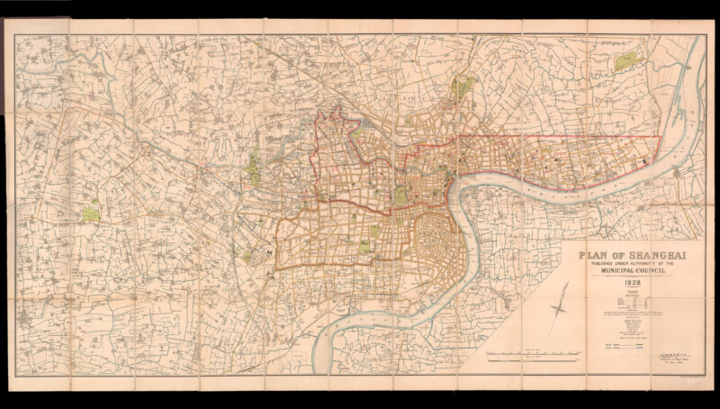 [ANONYMOUS] Plan of Shanghai