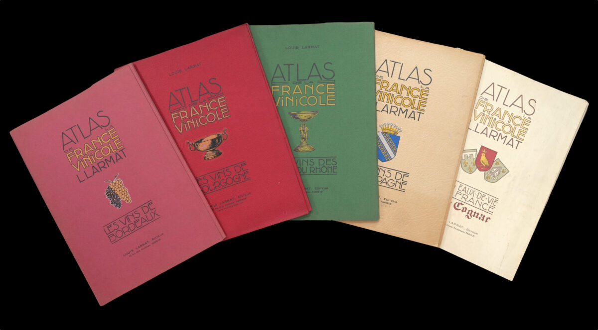 LARMAT, Louis Atlas de la France Vinicole.