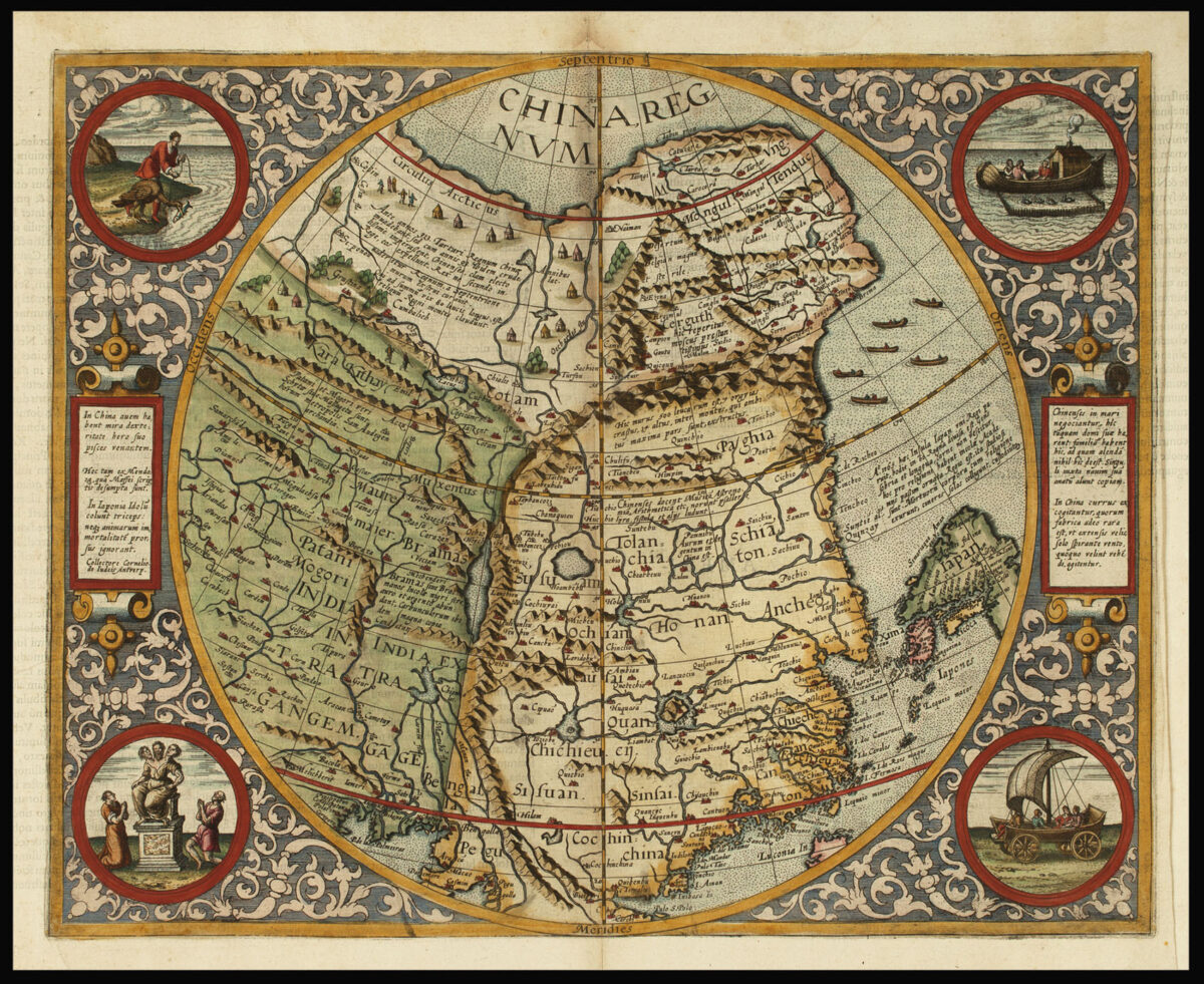 DE JODE, Cornelius China Regnum.