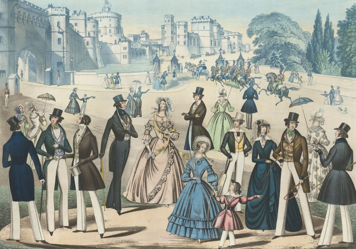 READ, B[enjamin] [1] View in the Colosseum Regents Park London, Summer Fashions for 1836;