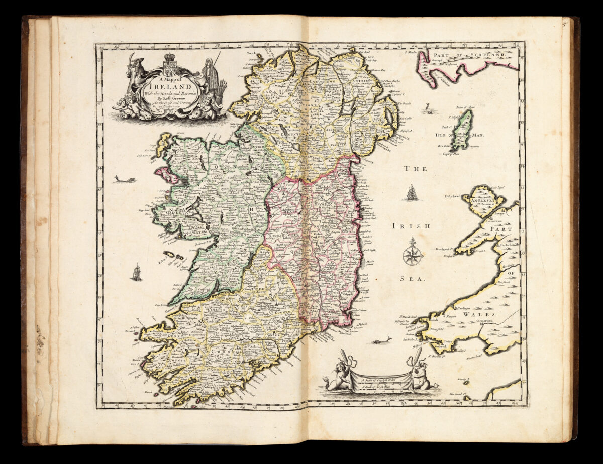 BERRY, William; GREENE, Robert; JANSSONIUS, Johannes; MORDEN, Robert; and SPEED, John [Composite Atlas of England and Wales]