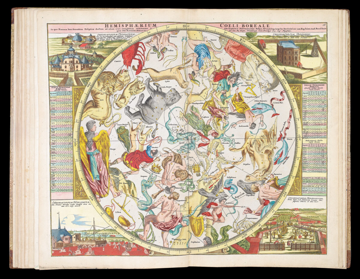 DOPPELMAYER, Gabriel Atlas Novus Coelestis