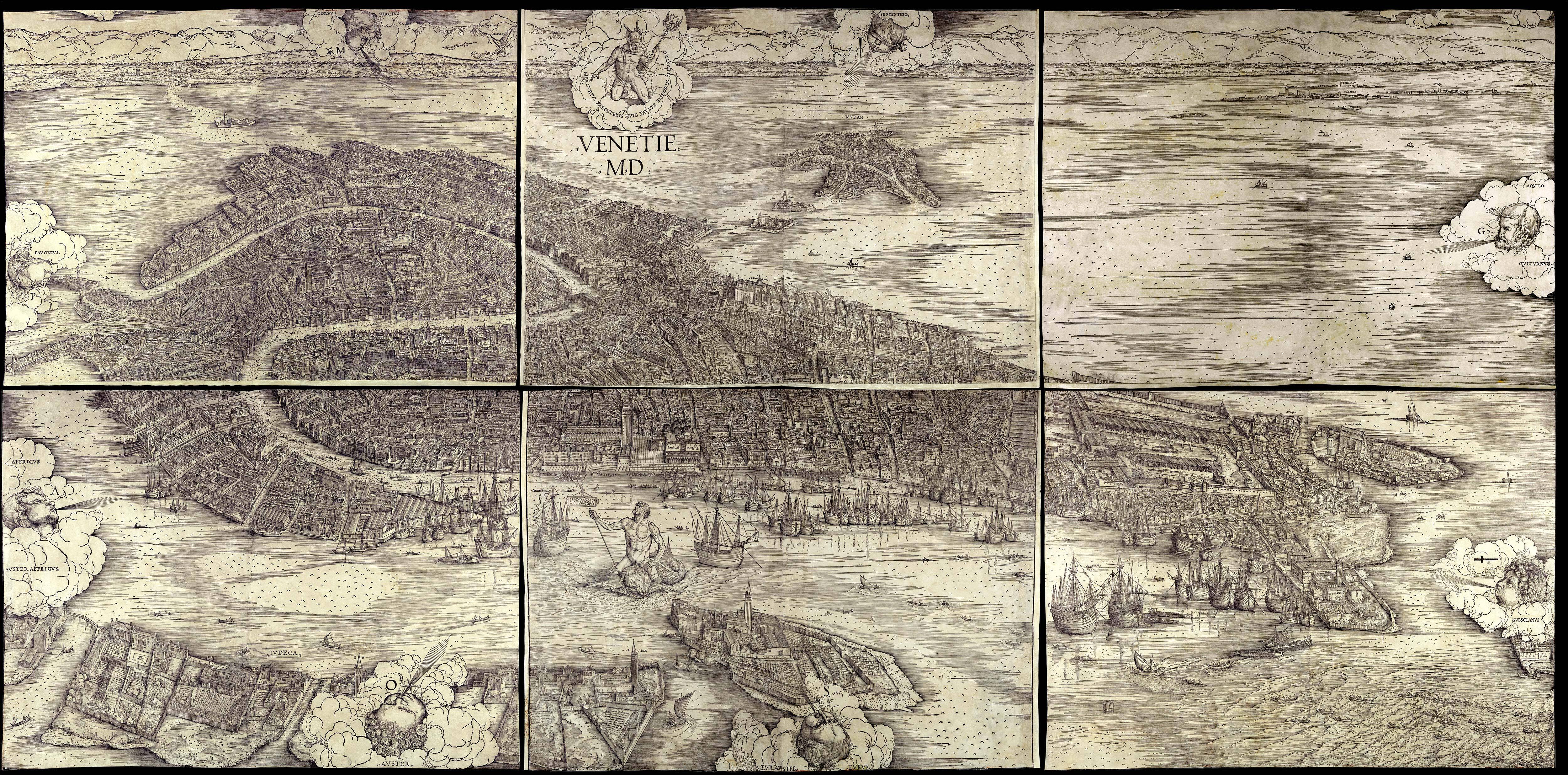 BARBARI, Jacopo de Venetie M.D.