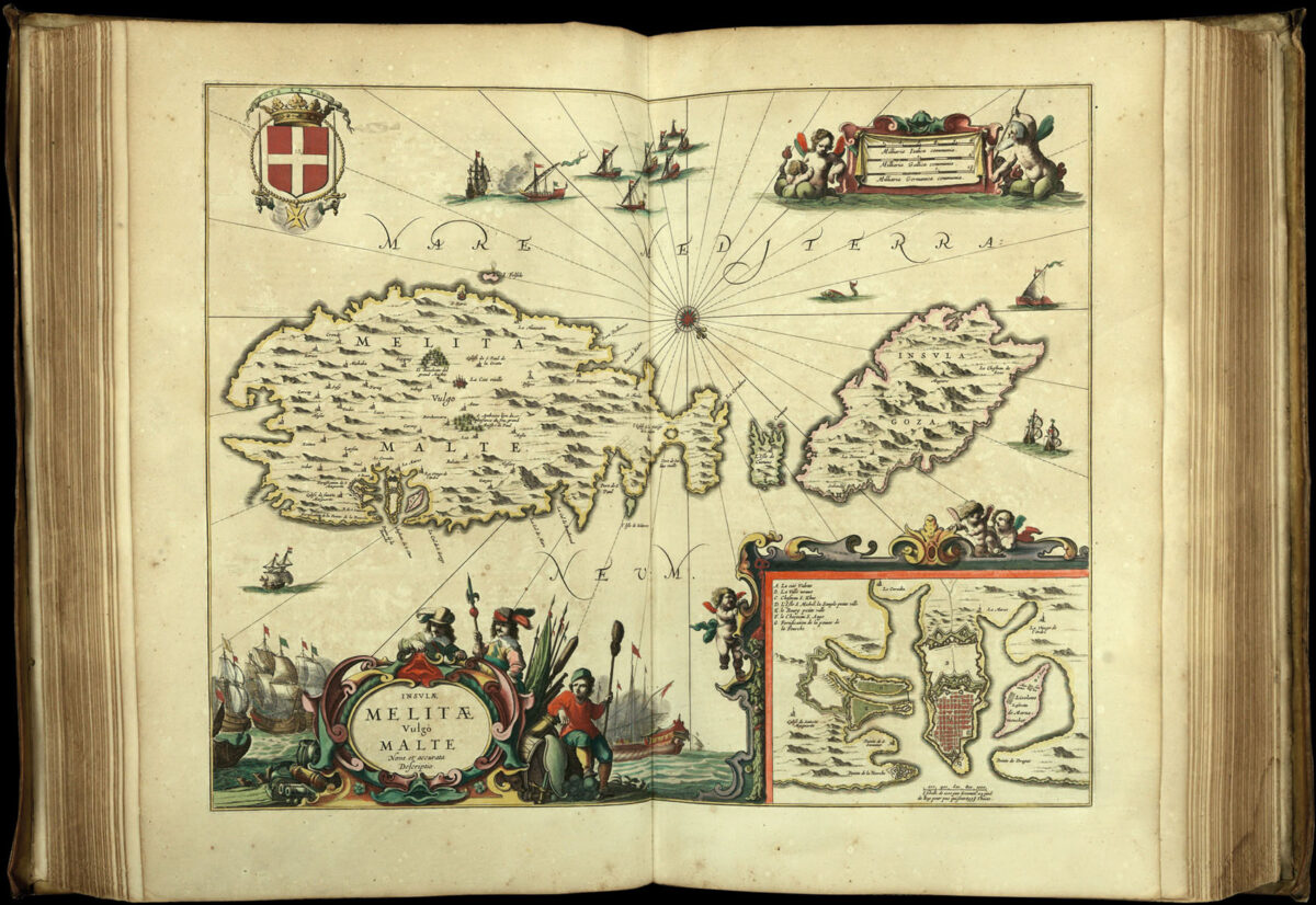 JANSSONIUS, Johannes Cinquiesme partie du grand atlas