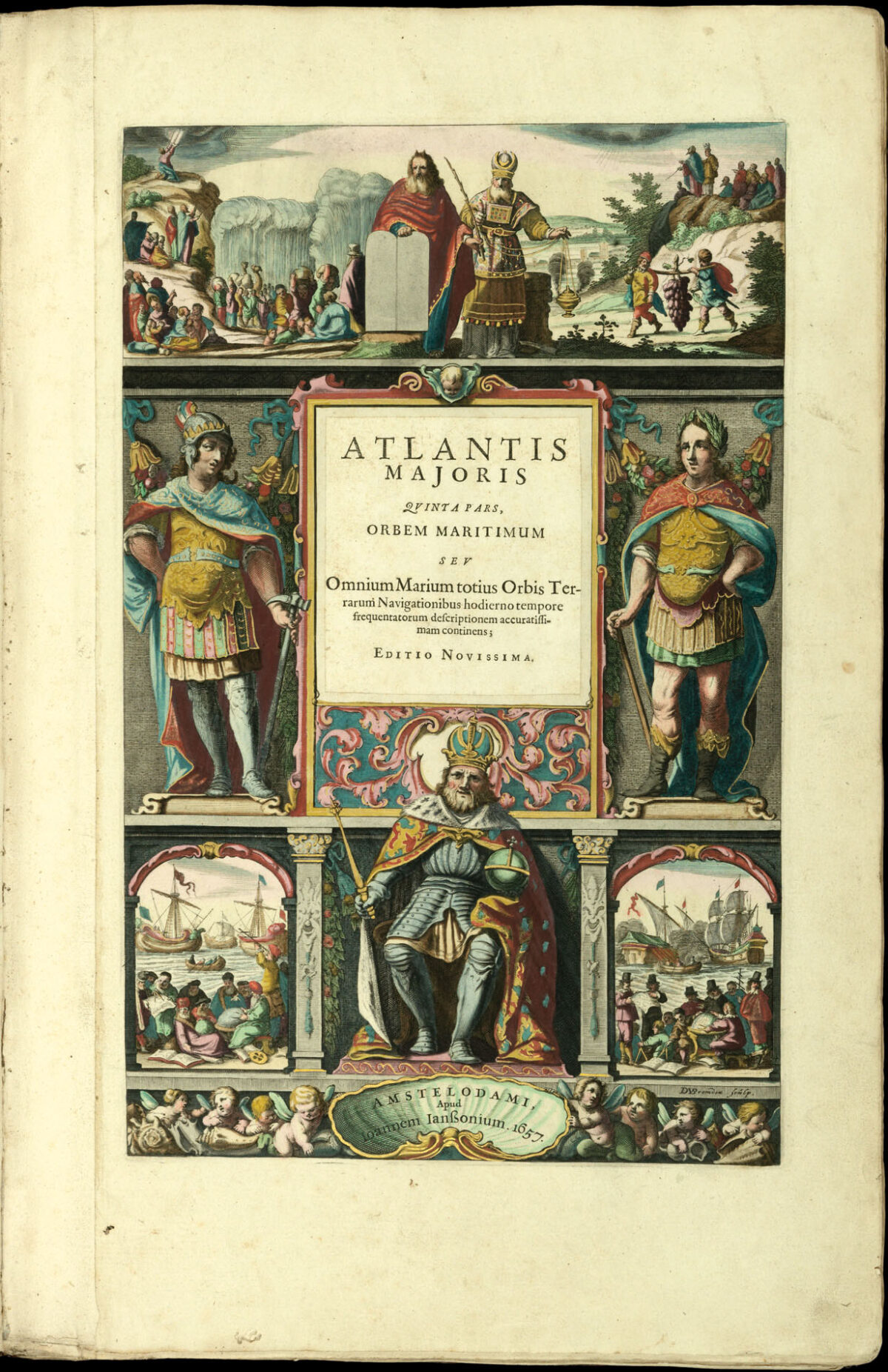 JANSSONIUS, Johannes Atlantis Majoris Quinta Pars,