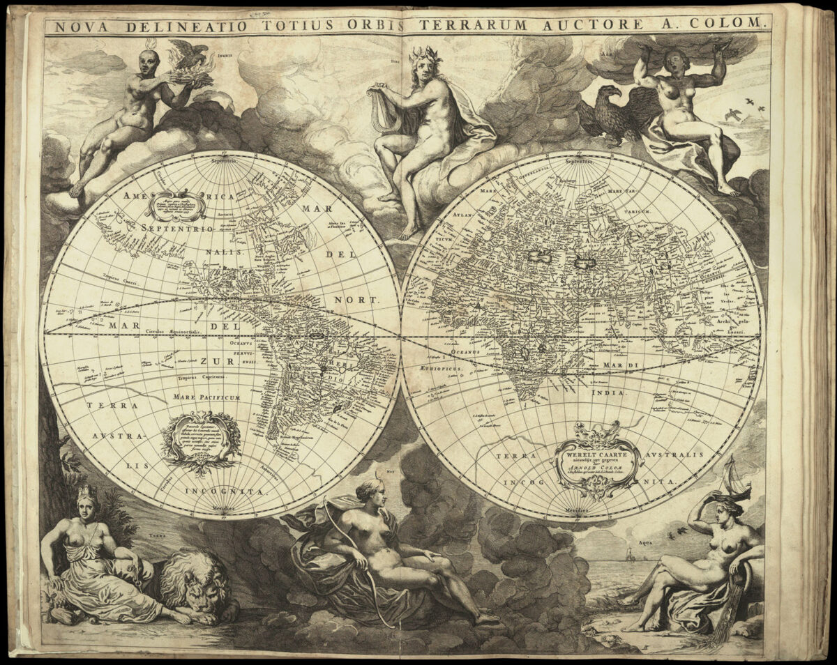 COLOM, Arnold Zee-Atlas, ofte Water-Wereldt.