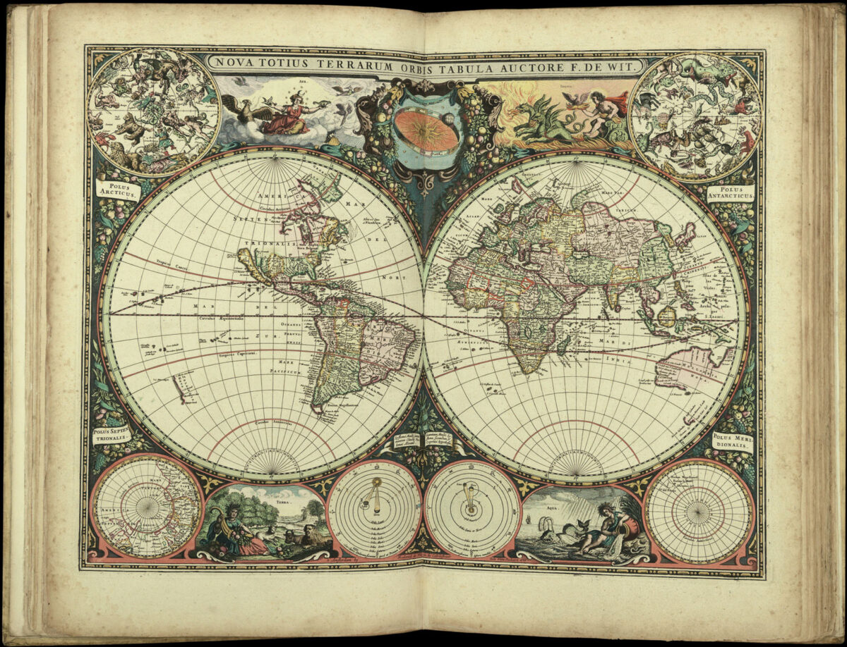 DONCKER, Hendrik De Zee-Atlas Ofte Water-Waereld
