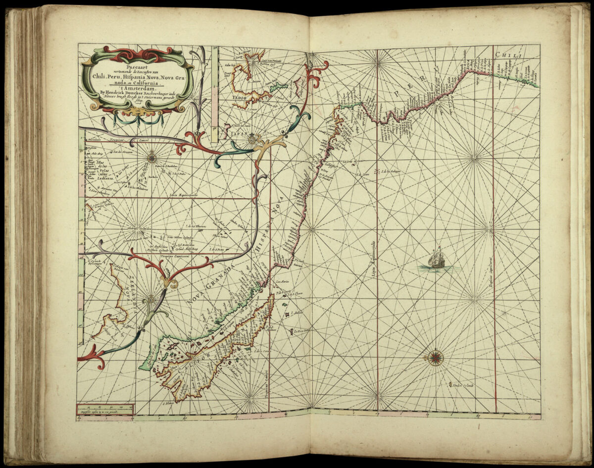 DONCKER, Hendrik De Zee-Atlas Ofte Water-Waereld