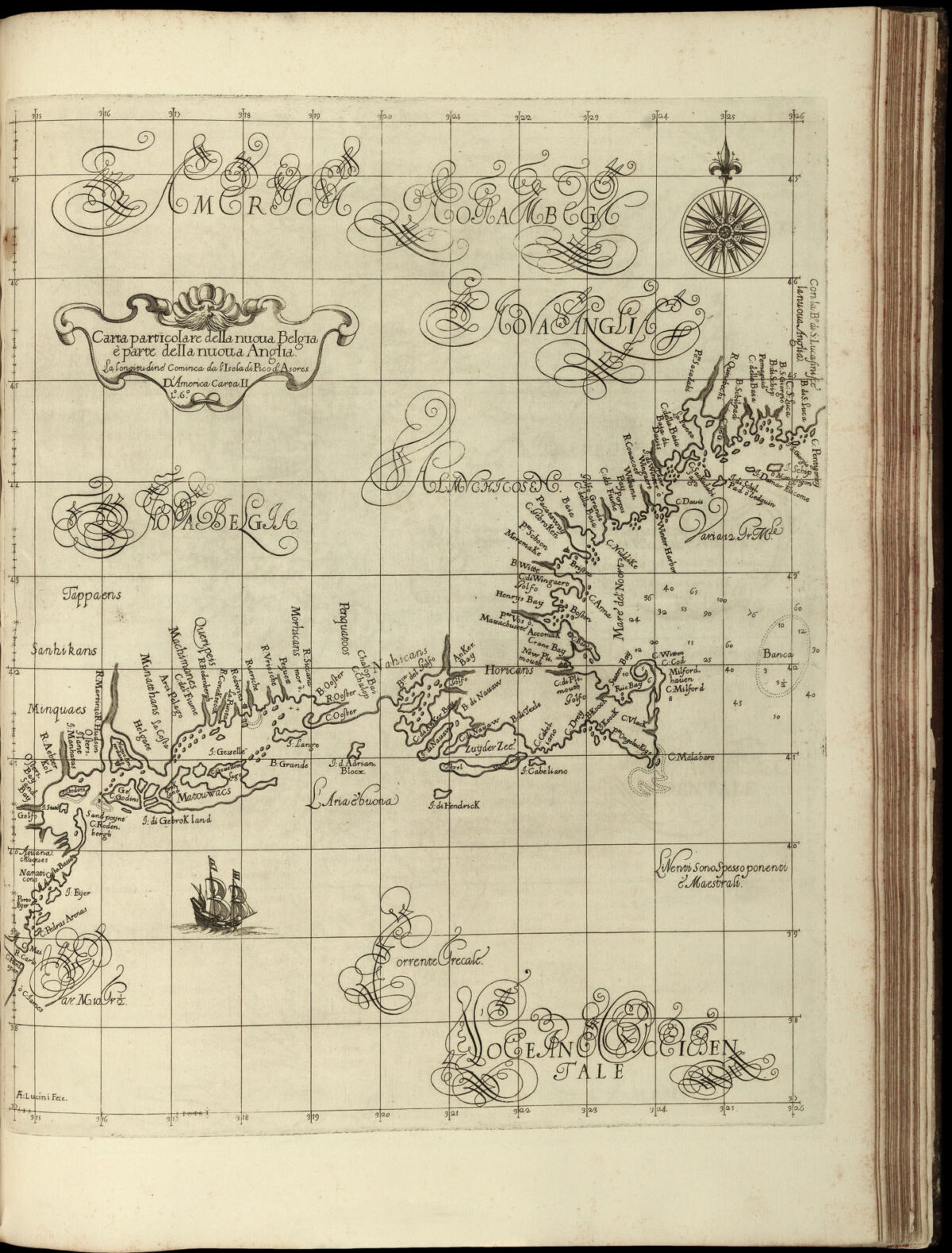 DUDLEY, Robert Dell'arcano del Mare di D. Ruberto Dudleo Duca di Northumbria, e Conte di Warwich …