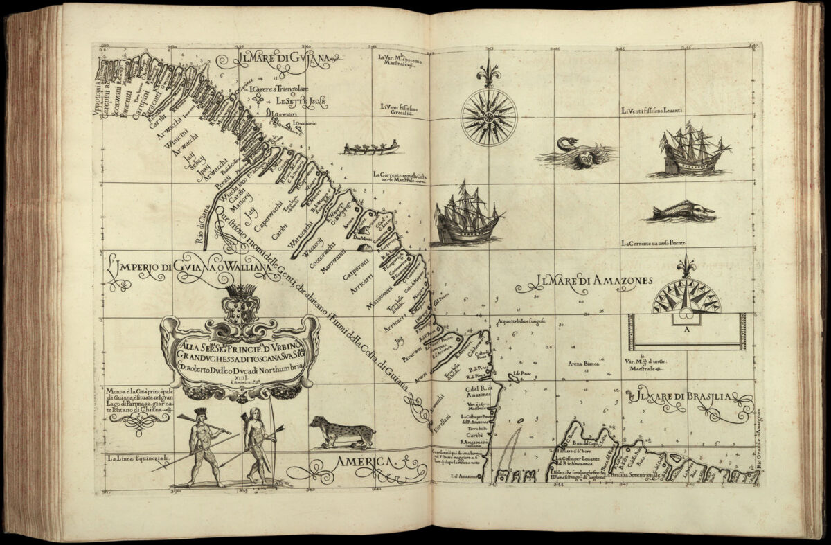 DUDLEY, Robert Dell'arcano del Mare di D. Ruberto Dudleo Duca di Northumbria, e Conte di Warwich …