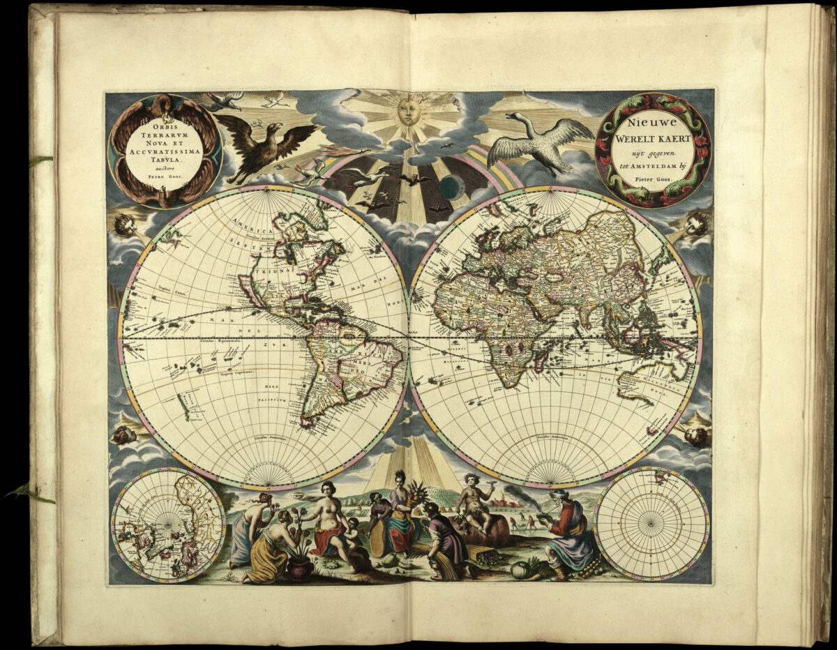 GOOS, Pieter De Zee-Atlas Ofte Water-World Water