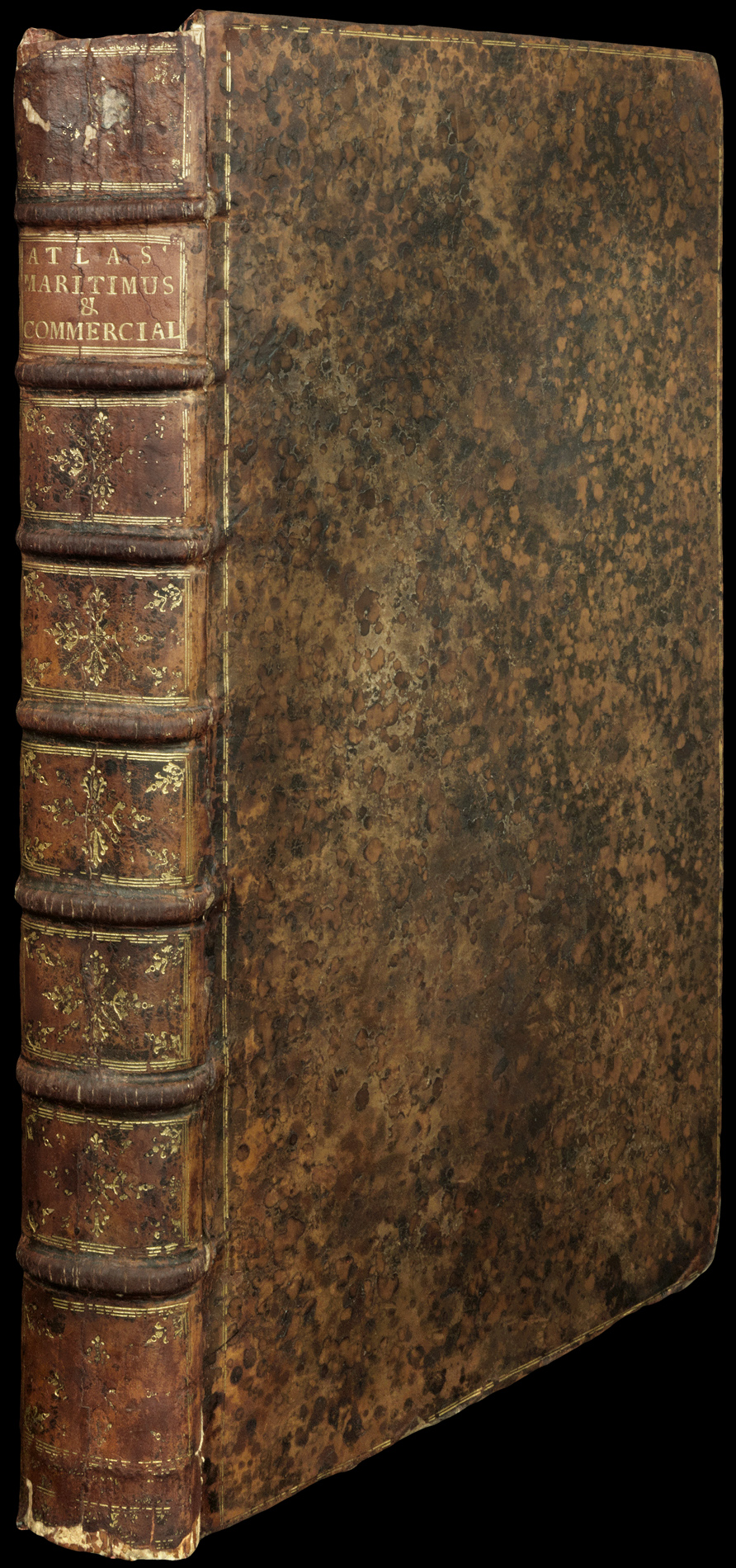 CUTLER, [Nathaniel] and HALLEY, Edmund Atlas maritimus & commercialis,