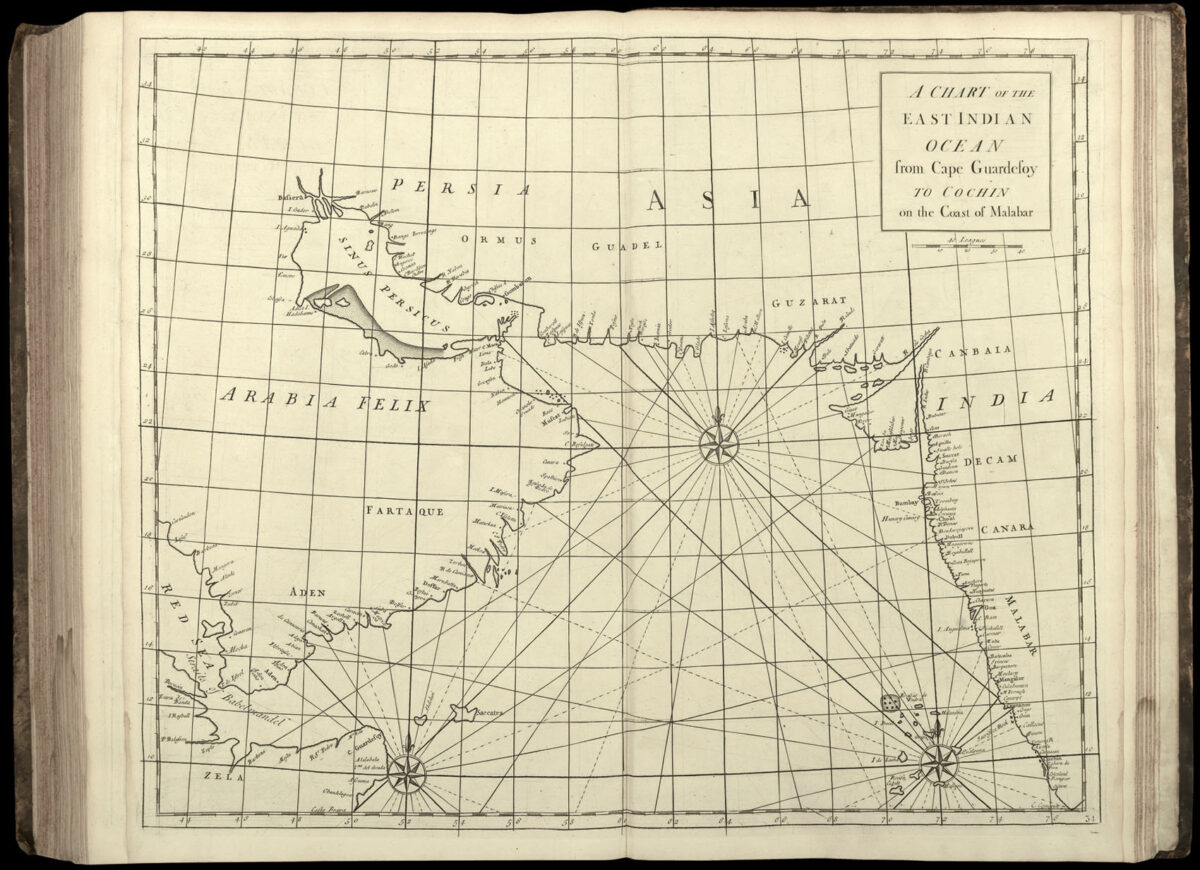 CUTLER, [Nathaniel] and HALLEY, Edmund Atlas maritimus & commercialis,
