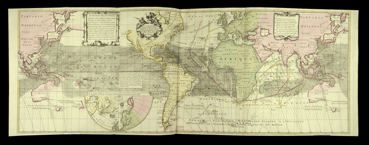 RENARD, Louis. Atlas van Zeevaert en Koophandel door de Geheele Weereldt.