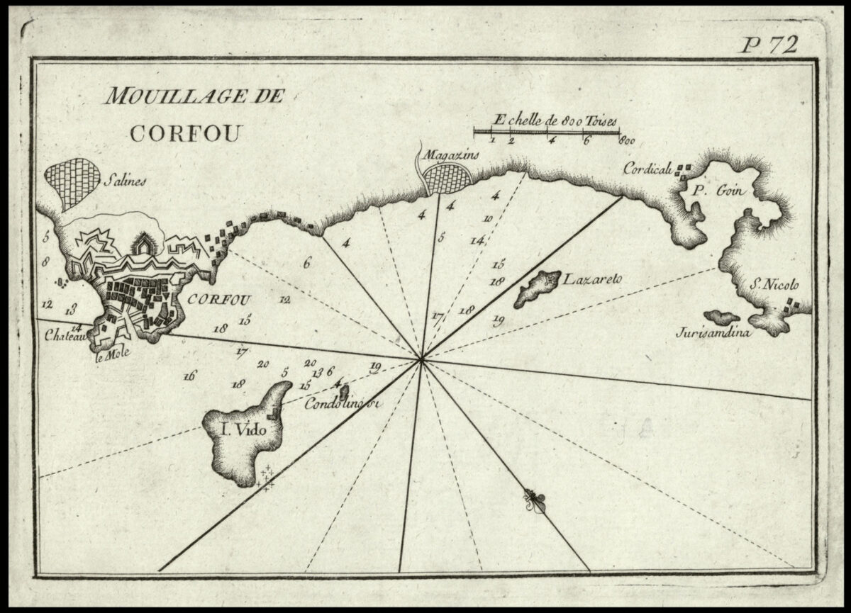 ROUX, Joseph Recueil [sic.] des principaux plans des ports et rades de la mer Mediterranée.