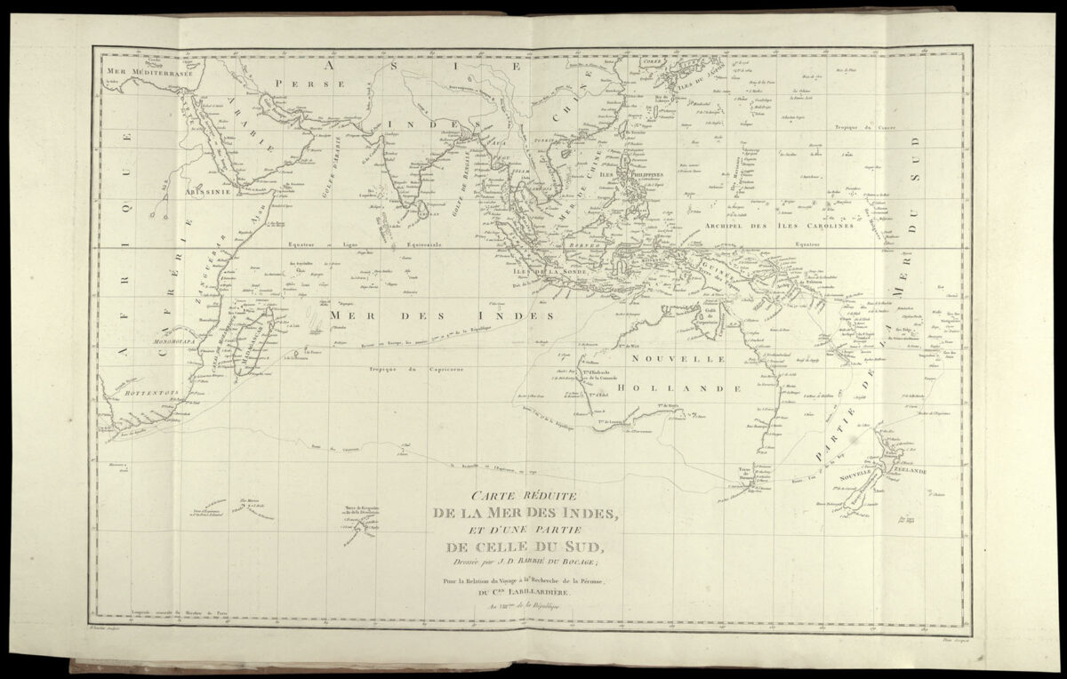 LABILLARDIERE, Jacques Julien Houten de Relation Du Voyage a La Recherche De La Perouse,