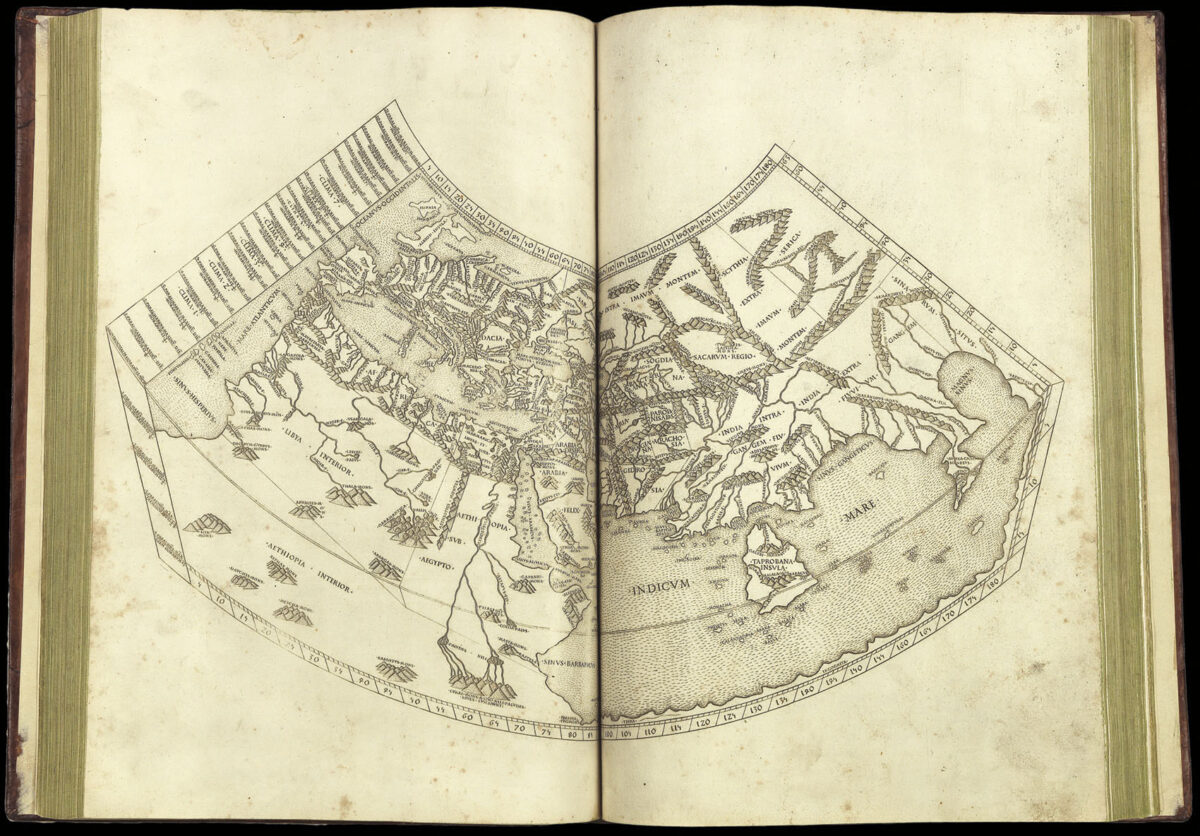 [PTOLEMAEUS, Claudius] Cosmographia.