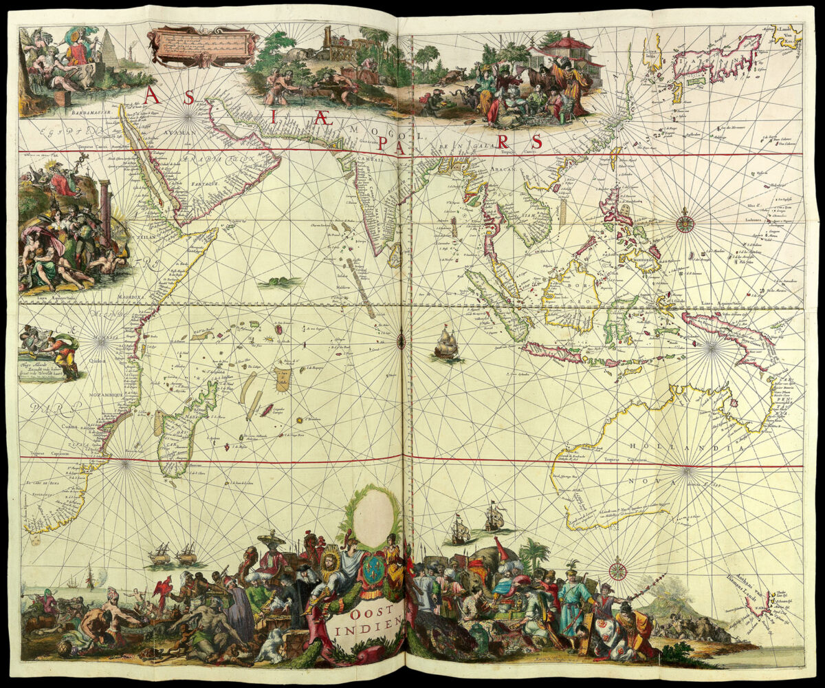 VISSCHER, Nicolas Atlas minor sive totius orbis terrarum contracta delineata.