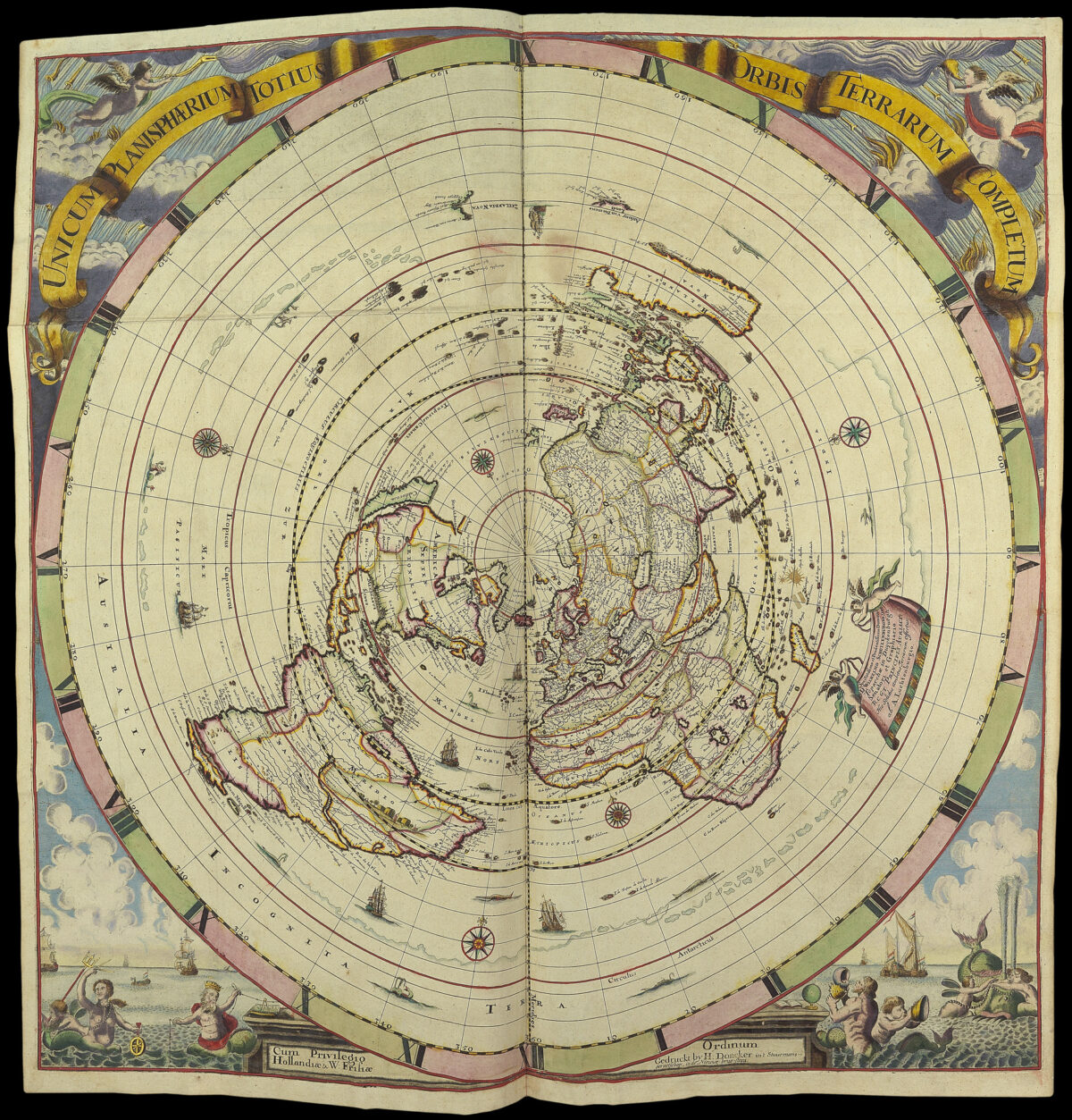 VISSCHER, Nicolas Atlas minor sive totius orbis terrarum contracta delineata.