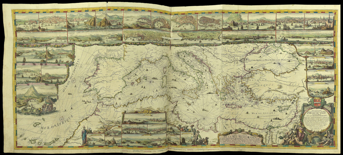 VISSCHER, Nicolas Atlas minor sive totius orbis terrarum contracta delineata.