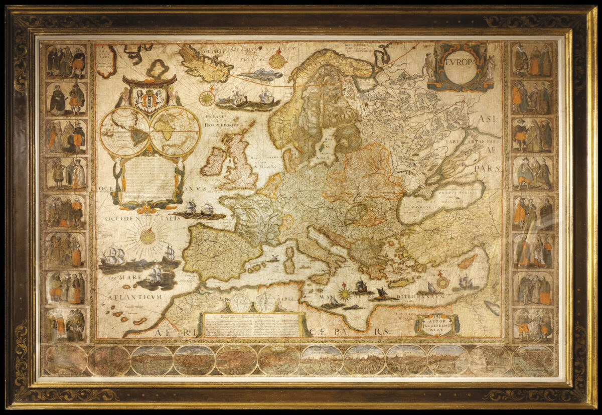 BLAEU, Willem [Set of the maps of the four continents].