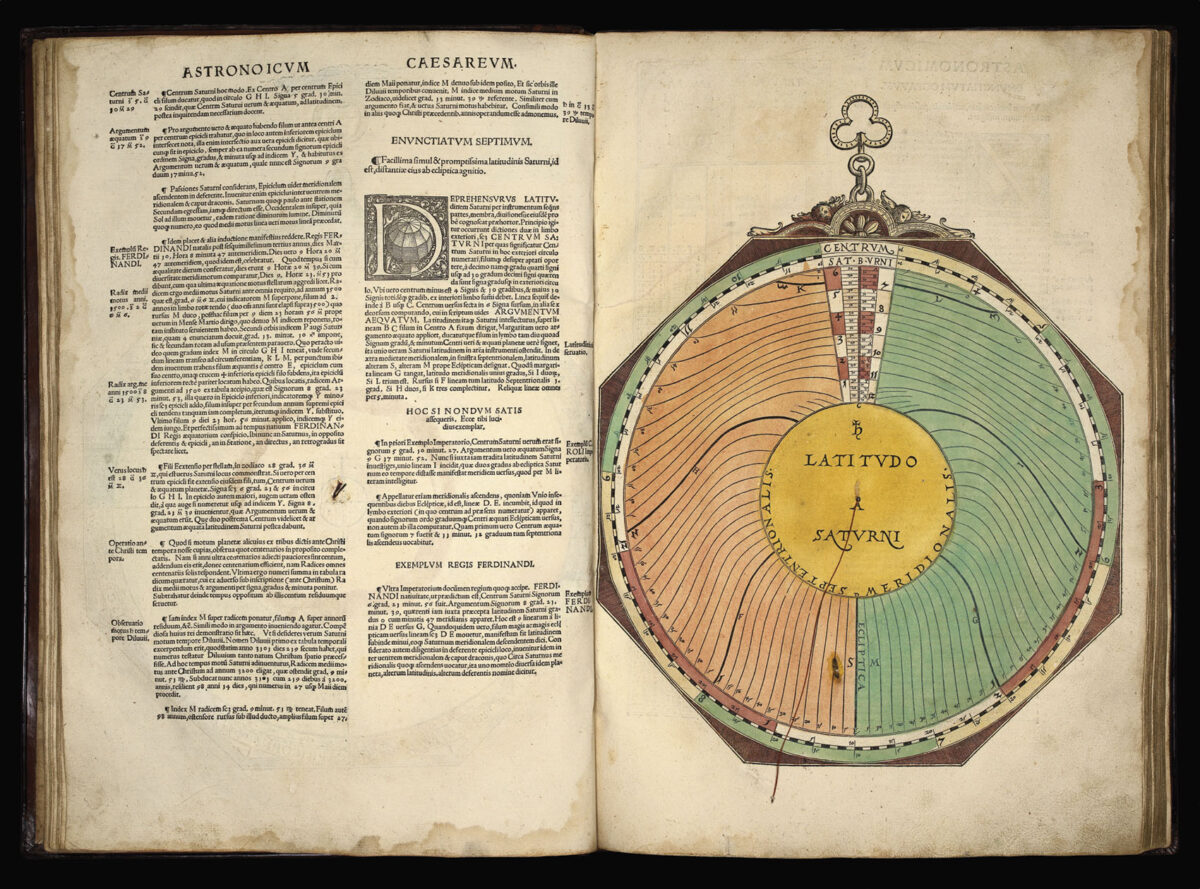 APIANUS, Petrus Astronomicum Caesareum.