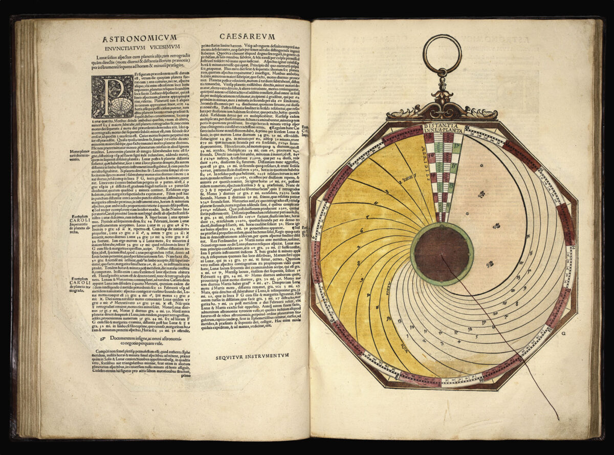 APIANUS, Petrus Astronomicum Caesareum.
