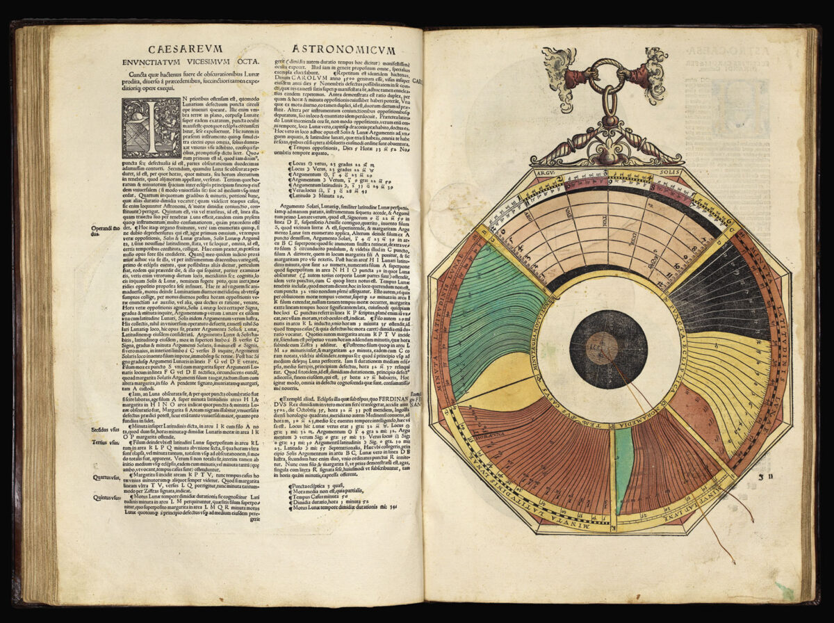 APIANUS, Petrus Astronomicum Caesareum.