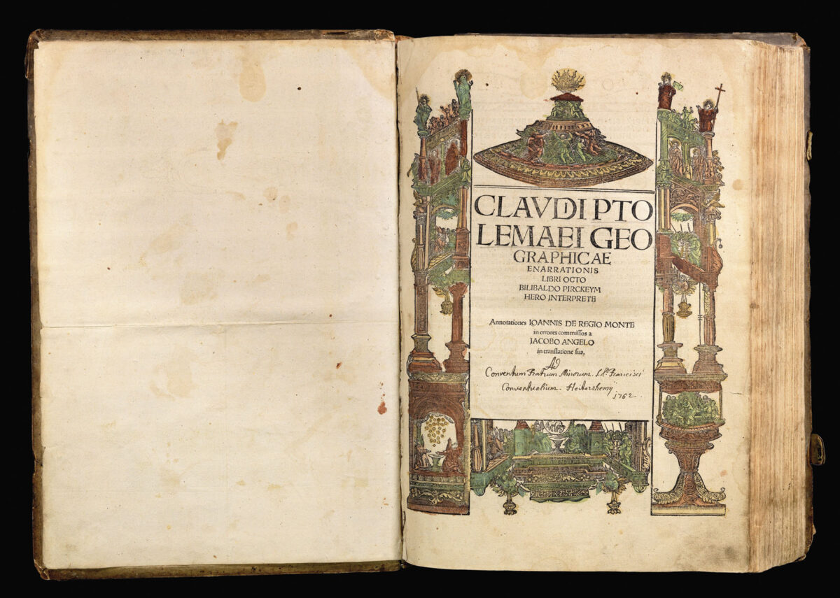 PTOLEMAEUS, Claudius Geographicae enarrationis libri octo.