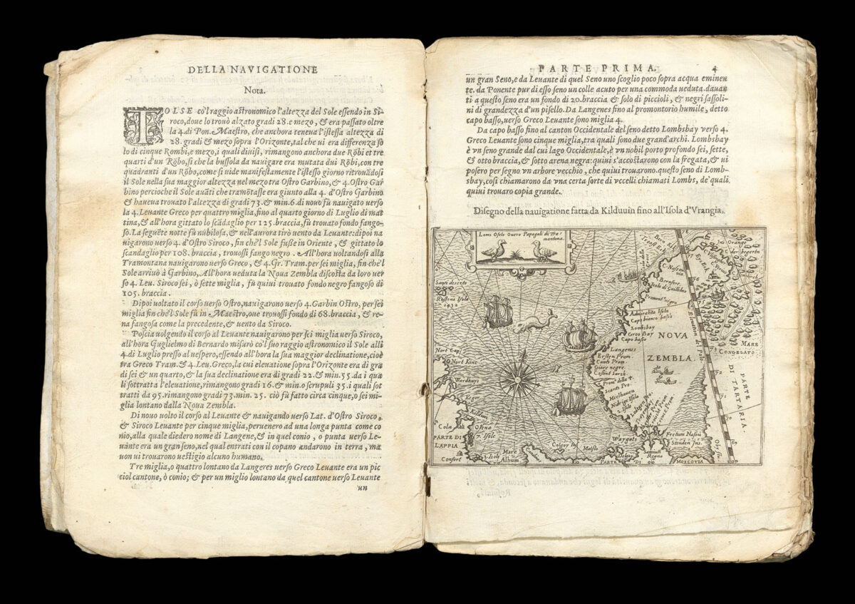VEER, Gerrit de Tre navigationi fatte dagli Olandesi
