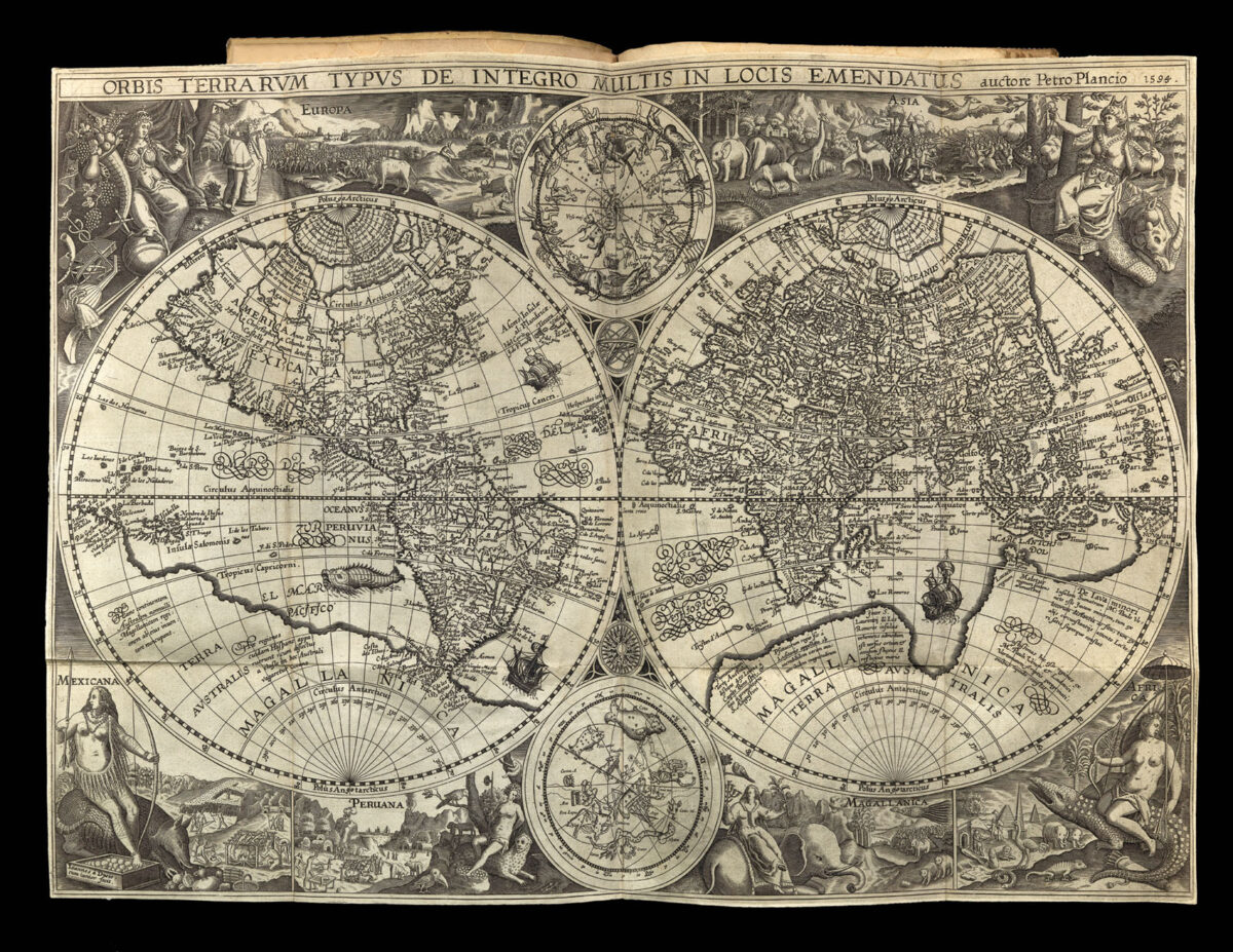 LINSCHOTEN, Jan Huyghen van Navigatio ac itinerarium Johannis Hugonis Linscotani in orientalem sive lusitanorum Indiam