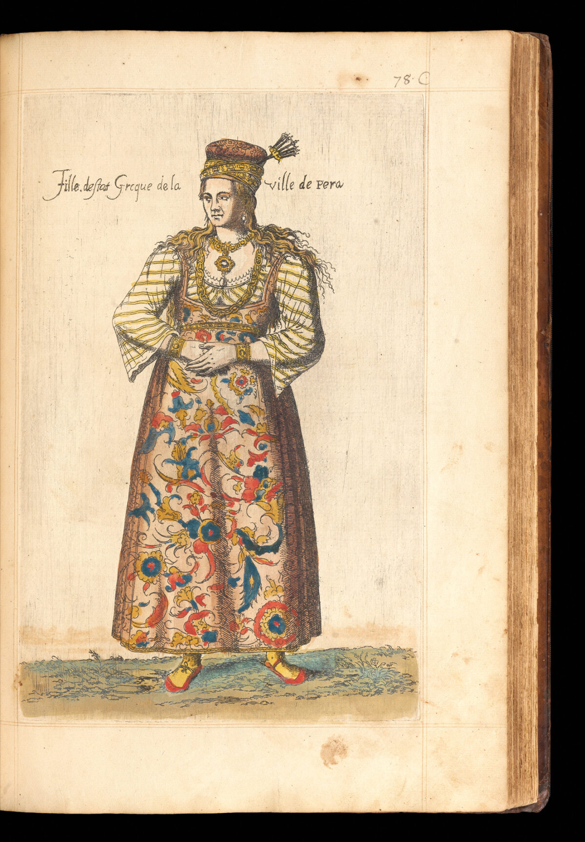 NICOLAY, Nicolas de, seigneur d'Arfeville. Les Quatre Premiers Livres des Navigations et Peregrinations Orientales.