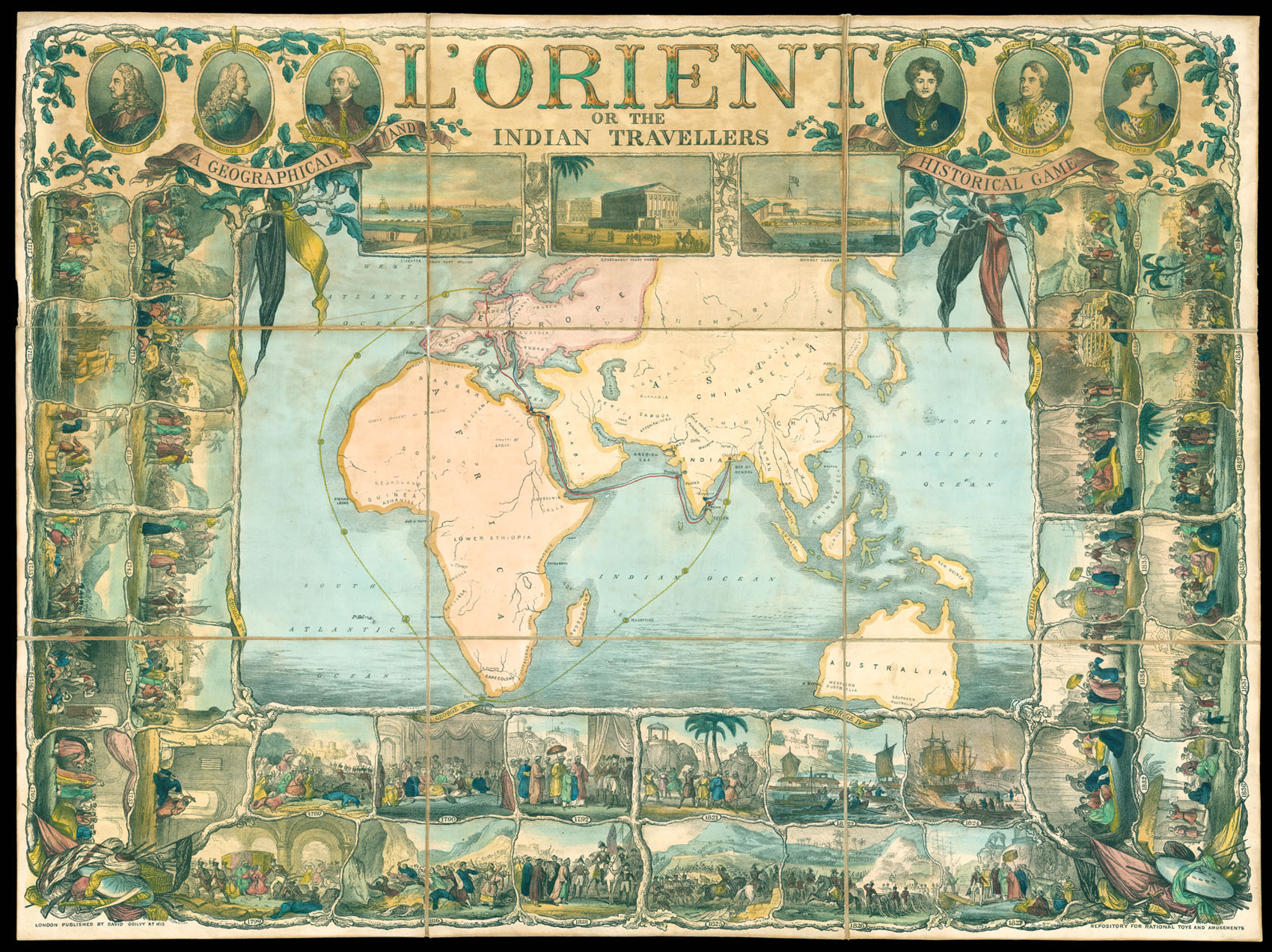 OGILVY, David L'Orient Or Indian Traveller