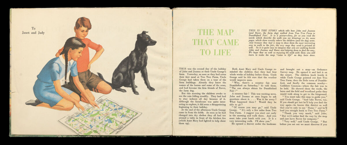 DEVERSON, H.J. and LAMPITT, Ronald The Map That Came to Life.