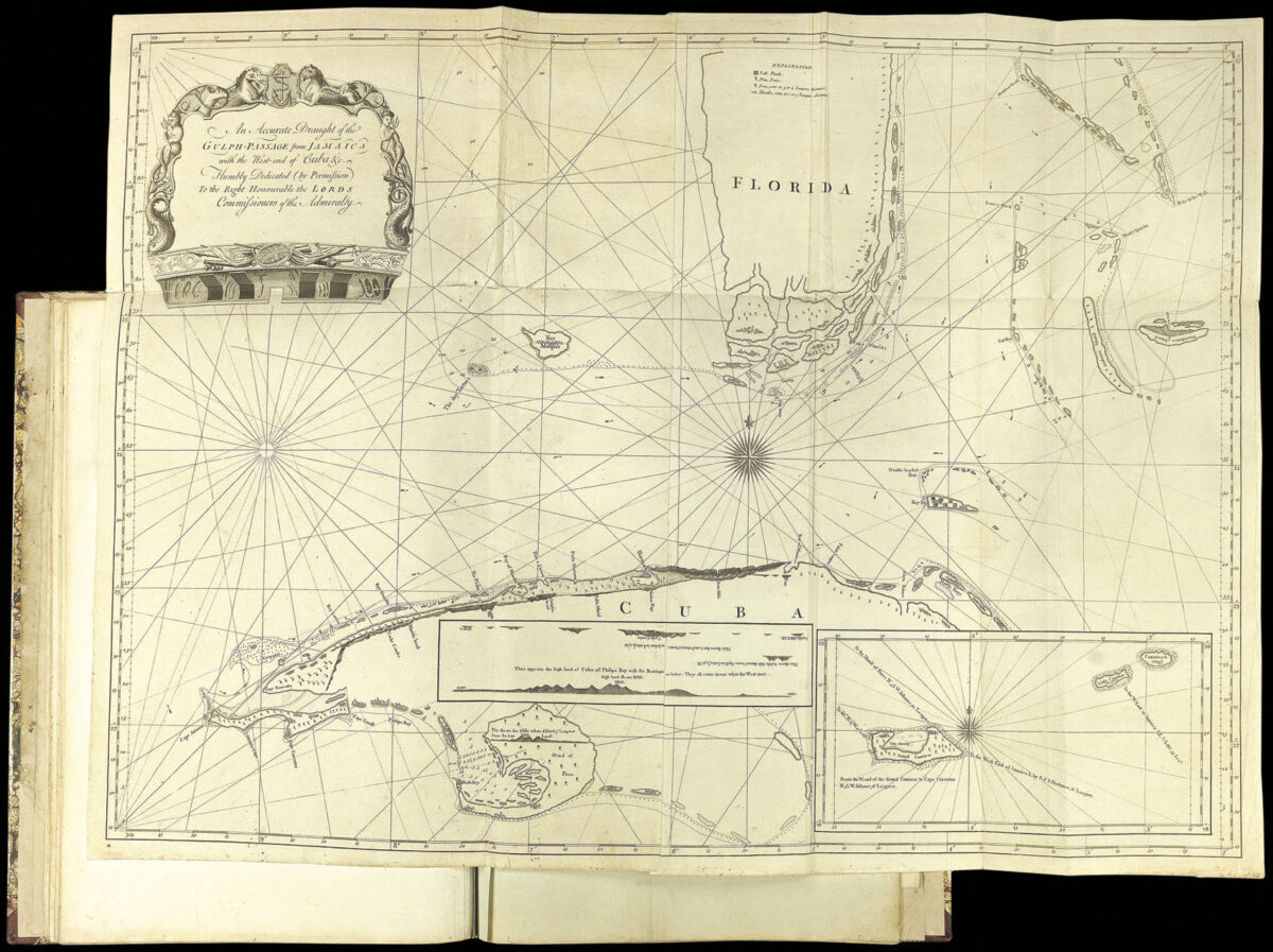 BISHOP, Captain Robert; John STEPHENSON; and Robert SAYER The Atlantic Pilot, Including the British Channel, Bay of Biscay, and all the Atlantic Islands;