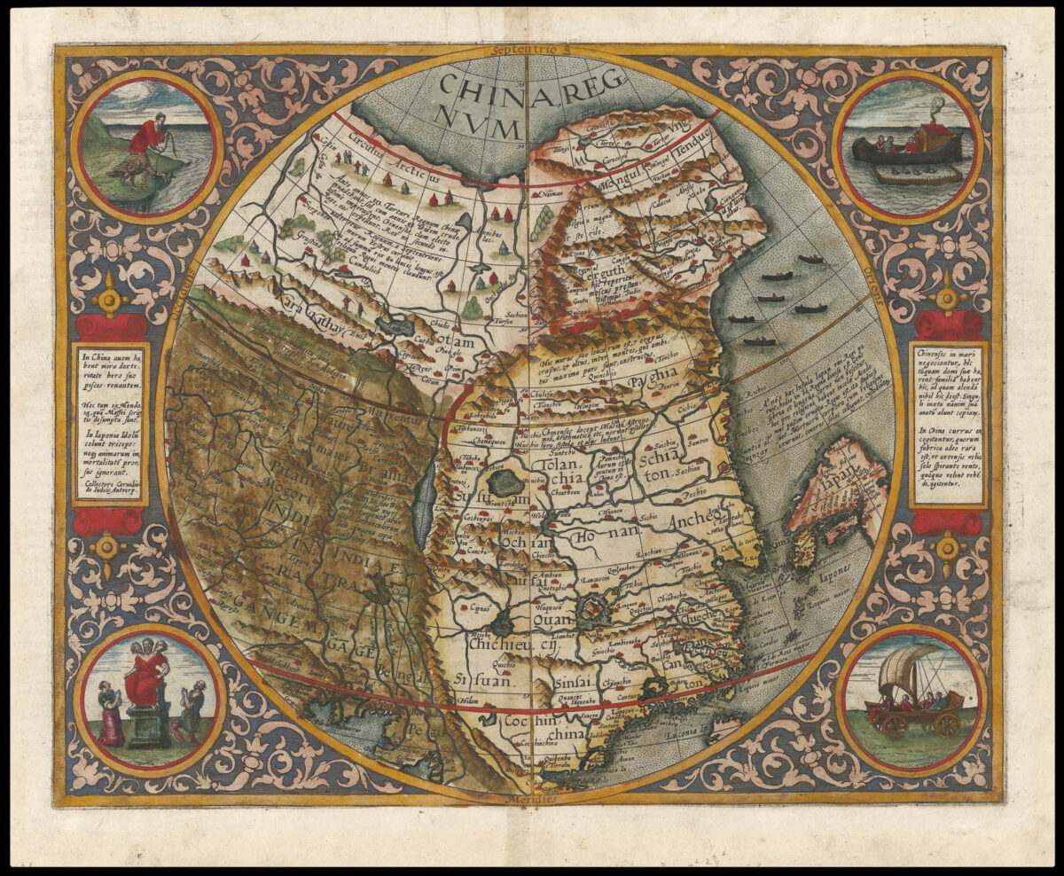 JODE, Cornelius de China Regnum