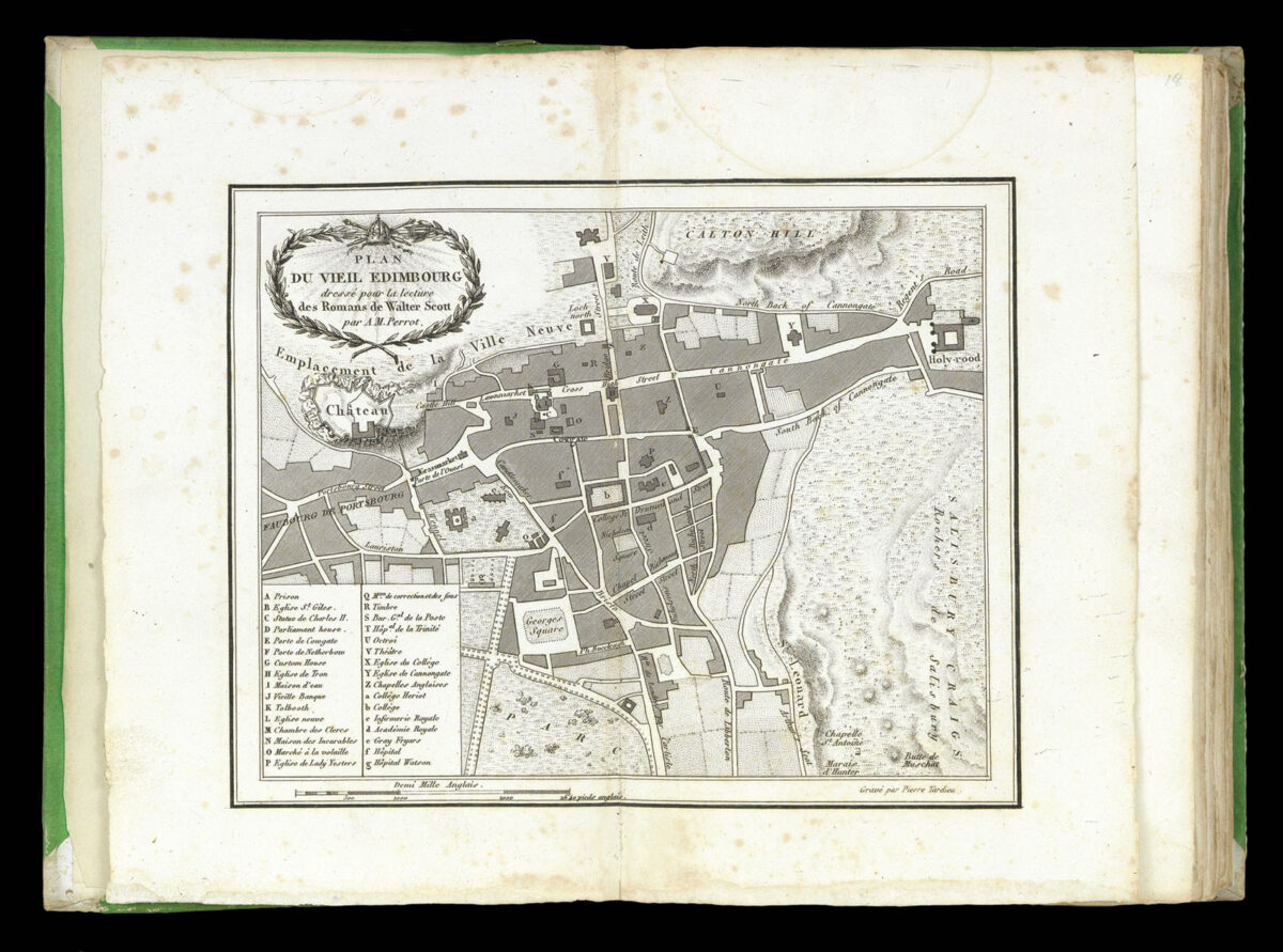 PERROT, Aristide Michel [A Volume of Maps illustrating the novels of Sir Walter Scott].