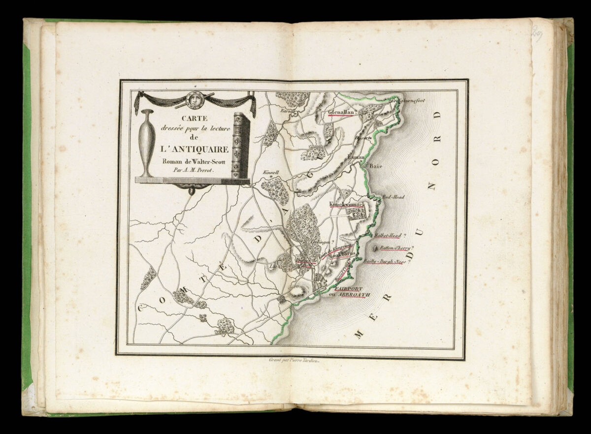 PERROT, Aristide Michel [A Volume of Maps illustrating the novels of Sir Walter Scott].