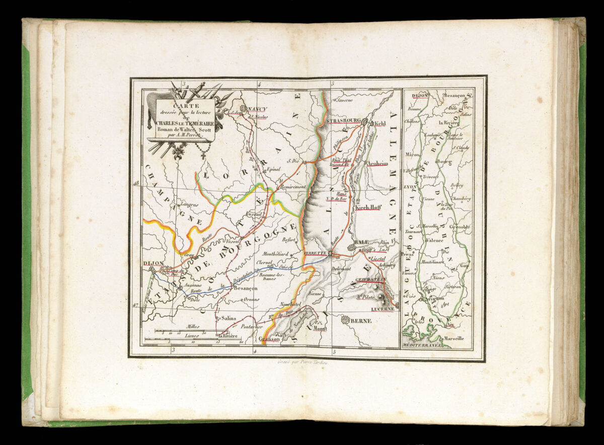 PERROT, Aristide Michel [A Volume of Maps illustrating the novels of Sir Walter Scott].