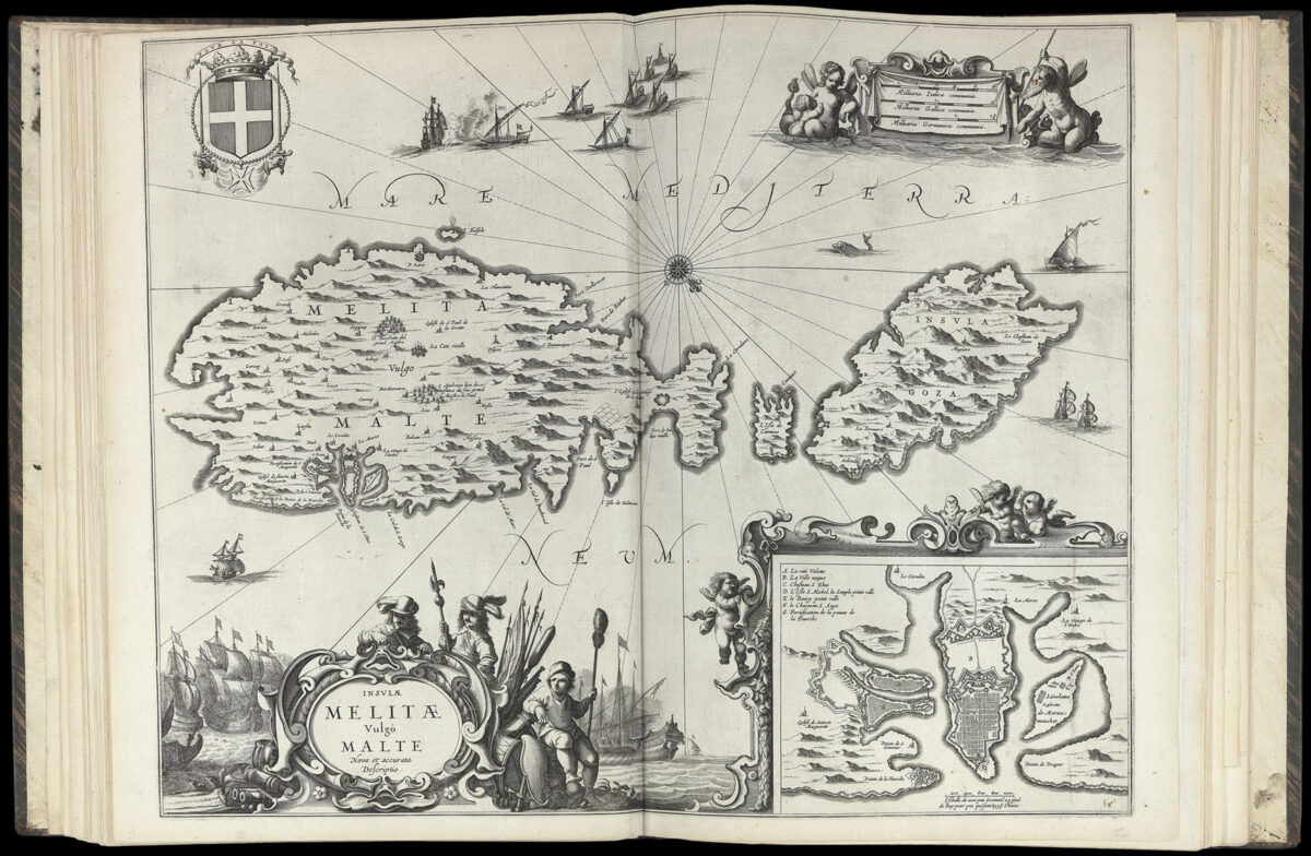 JANSSONIUS, Johannes Descriptio Maris Mediterranei,