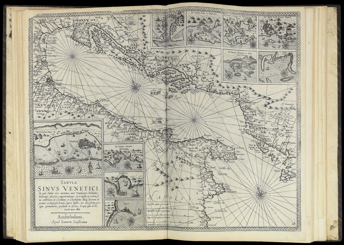 JANSSONIUS, Johannes Descriptio Maris Mediterranei,
