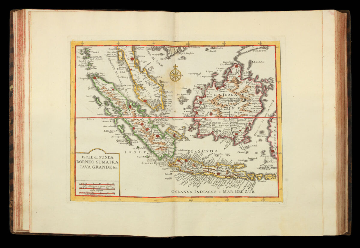 ALBRIZZI, Giovanni Battista [and] DELISLE, Guillaume Atlante Novissimo