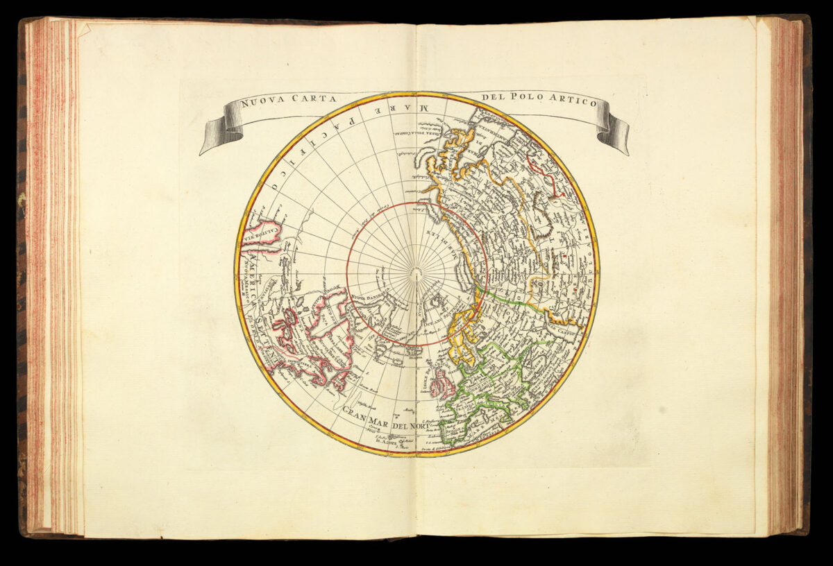 ALBRIZZI, Giovanni Battista [and] DELISLE, Guillaume Atlante Novissimo