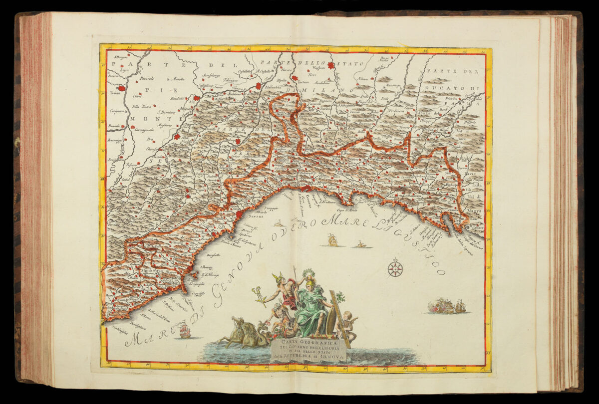 ALBRIZZI, Giovanni Battista [and] DELISLE, Guillaume Atlante Novissimo