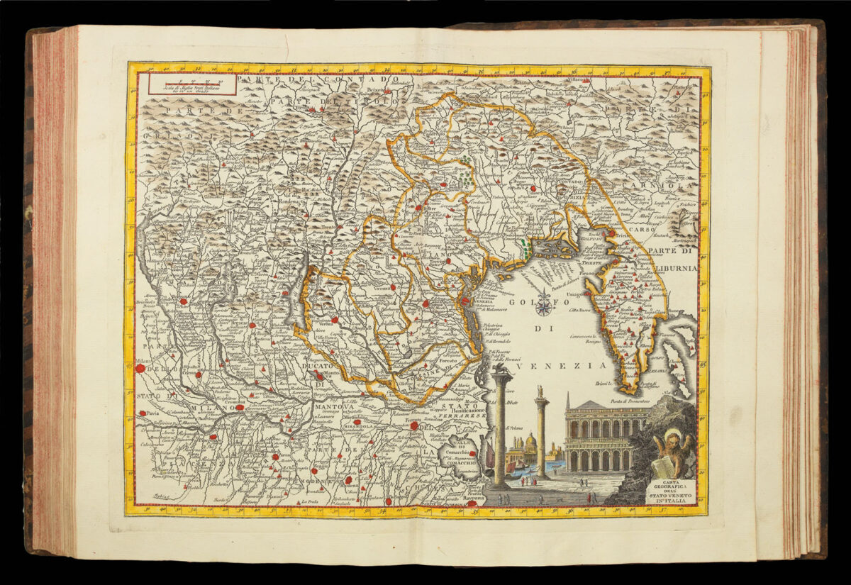 ALBRIZZI, Giovanni Battista [and] DELISLE, Guillaume Atlante Novissimo