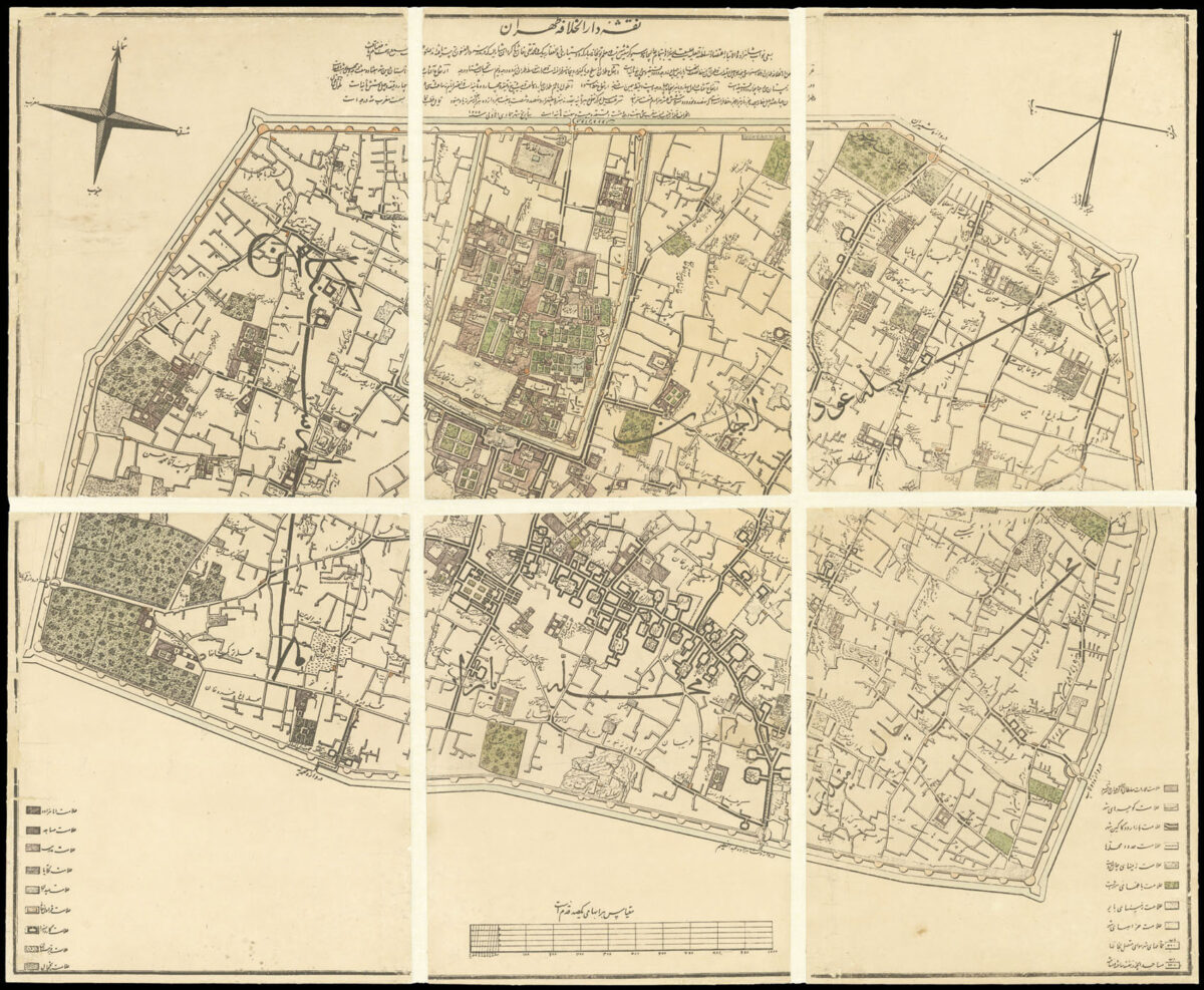 KRIZIZ, August [Plan of Tehran]